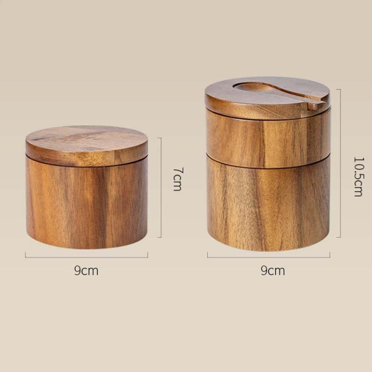 Acacia Wood Spice Cellar